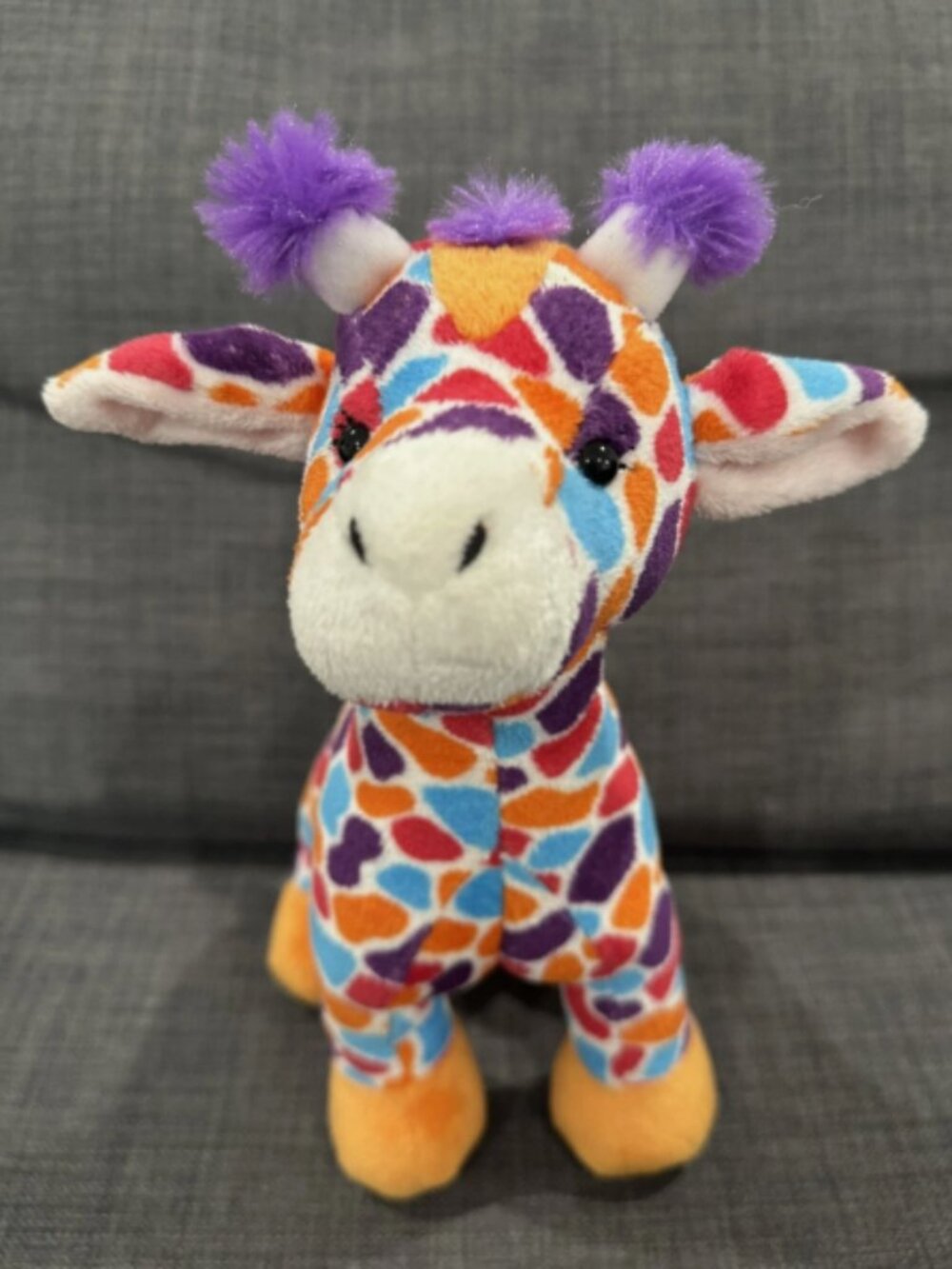Ganz Webkinz Sunset Giraffe Plush Stuffed Animal NO CODE HM674